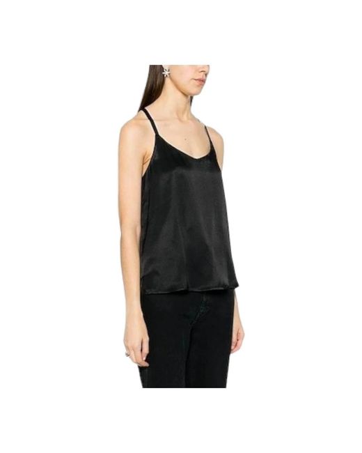 Twinset Black Sleeveless Tops