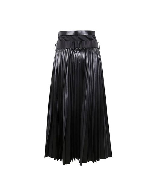 Junya Watanabe Black Midi Skirts