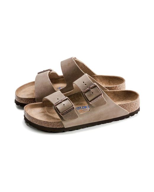 Birkenstock Oiled tobacco sandalen regular fit in Brown für Herren