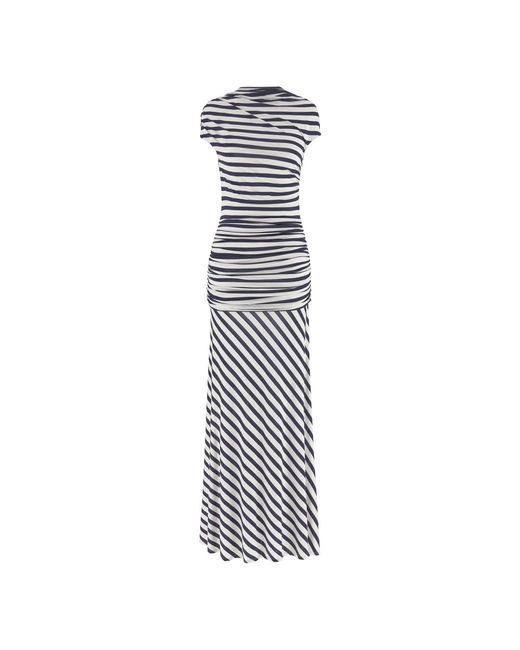 Maxi Dresses Self-Portrait de color Blue