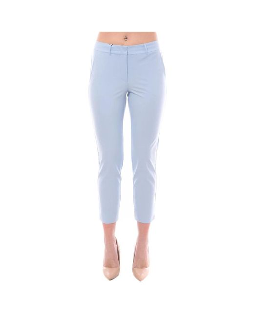 Marella Blue Cropped Trousers