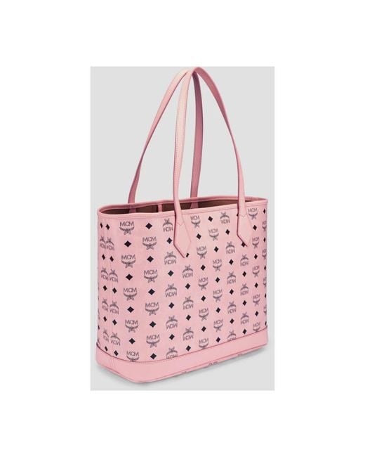 MCM Pink Shopping Bags