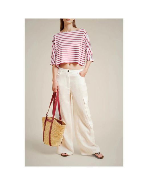 Liviana Conti Brown Shopping Bags