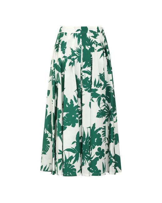 Max Mara Green Midi Skirts