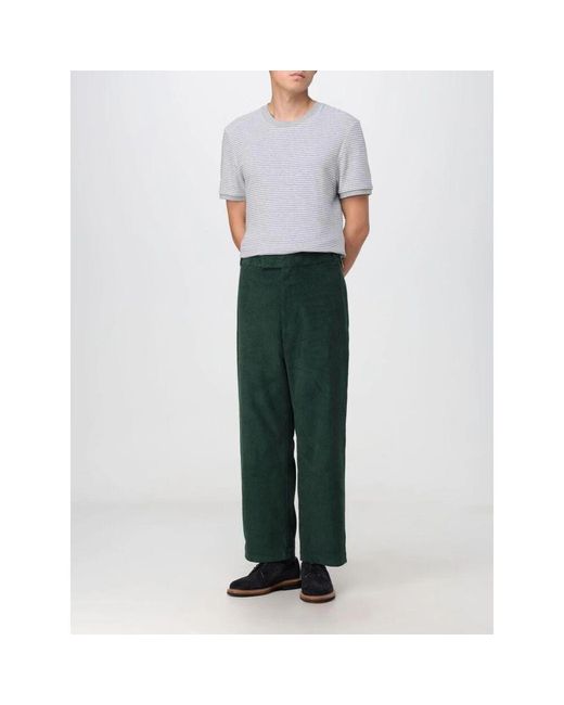 Thom Browne Grüne Cordhose Casual in Green für Herren