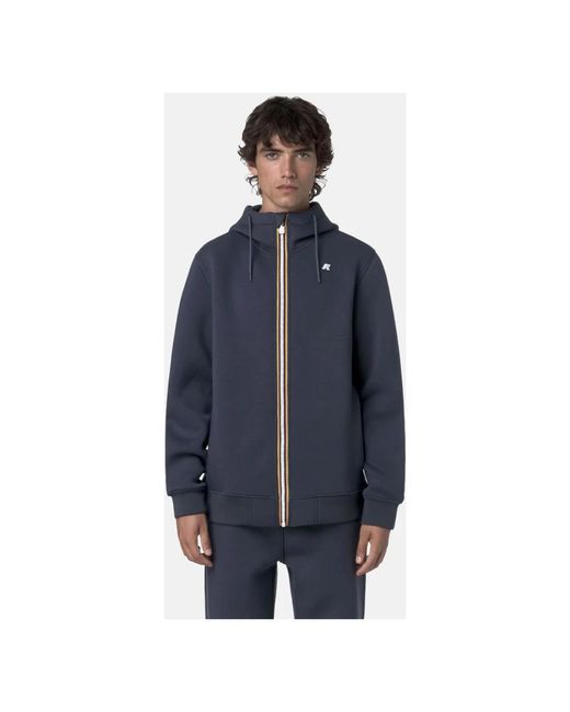 K-Way Jassen ,Blauw ,Rainer Spacer in het Blue voor heren