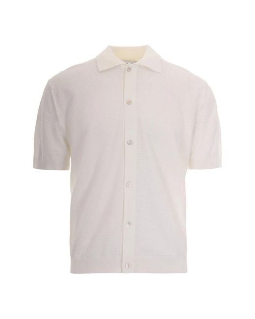 Paolo Pecora White Cardigans for men