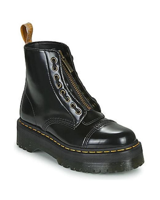 Dr. Martens Black Lace-Up Boots