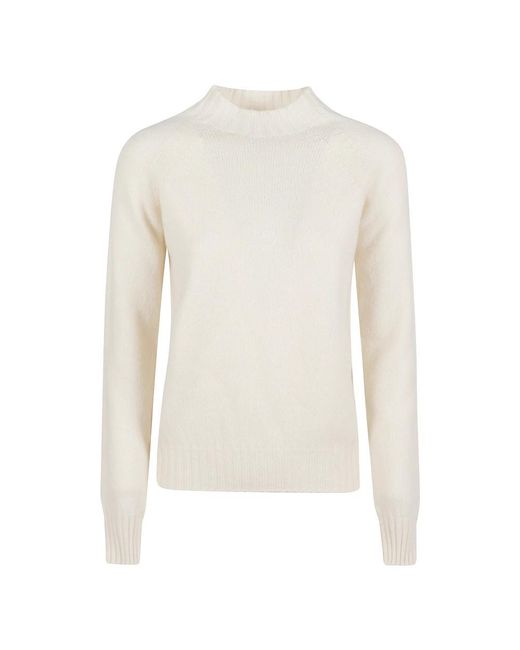 Drumohr White Turtlenecks