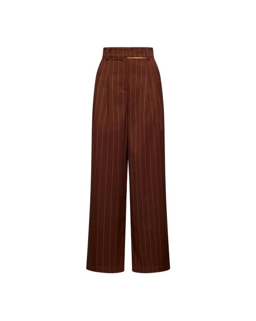 Wide Trousers di Silvian Heach in Brown