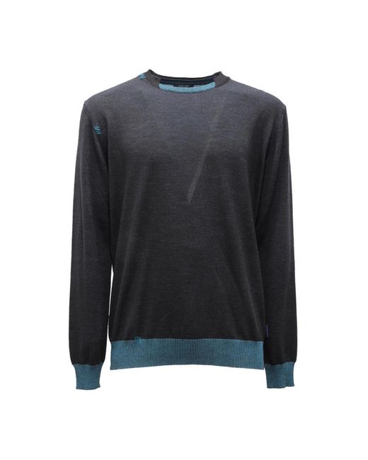 Bob Black Round-Neck Knitwear for men