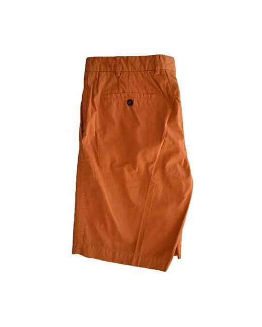 Aquascutum Brown Casual Shorts
