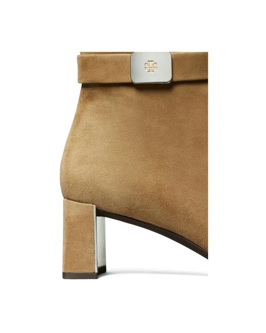 Tory Burch Brown Heeled Boots