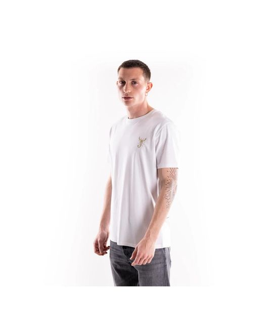 Bastille Tops ,Wit ,Katoen Supericondiamond Pantherbianco in het White voor heren