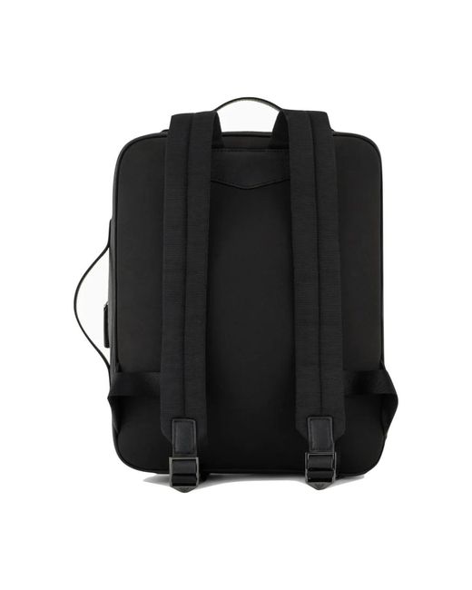 Backpacks Armani de color Black