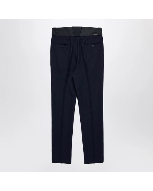 Prada Blue Slim-Fit Trousers for men