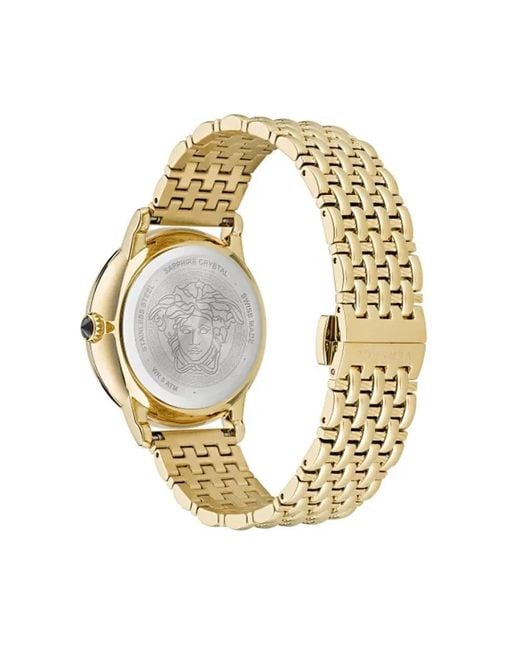 Versace Metallic Watches