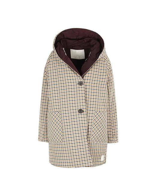 Single-Breasted Coats di OOF WEAR in Brown