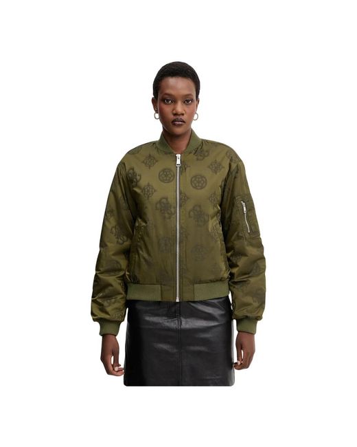 Bomber Jackets Guess en coloris Green