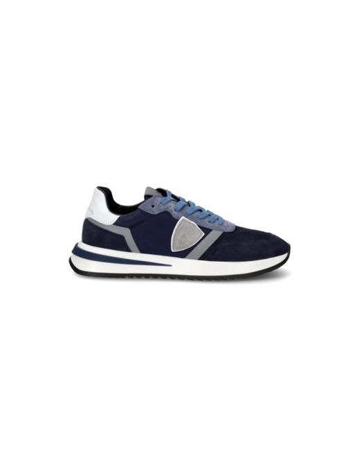 Philippe Model Sneakers in het Blue voor heren