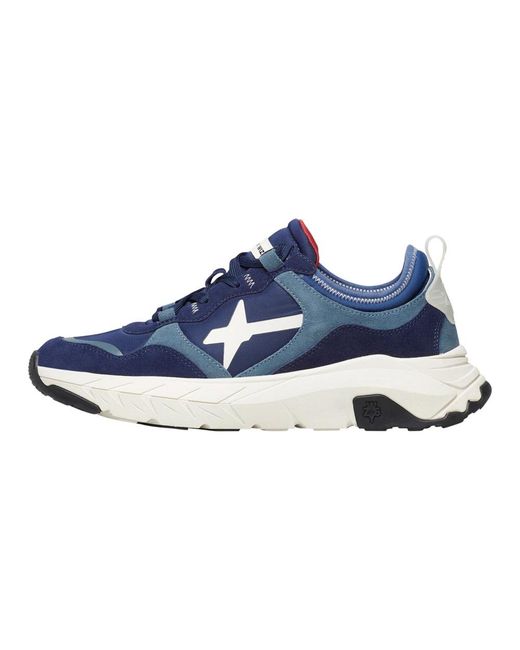 W6yz Blue Sneakers for men