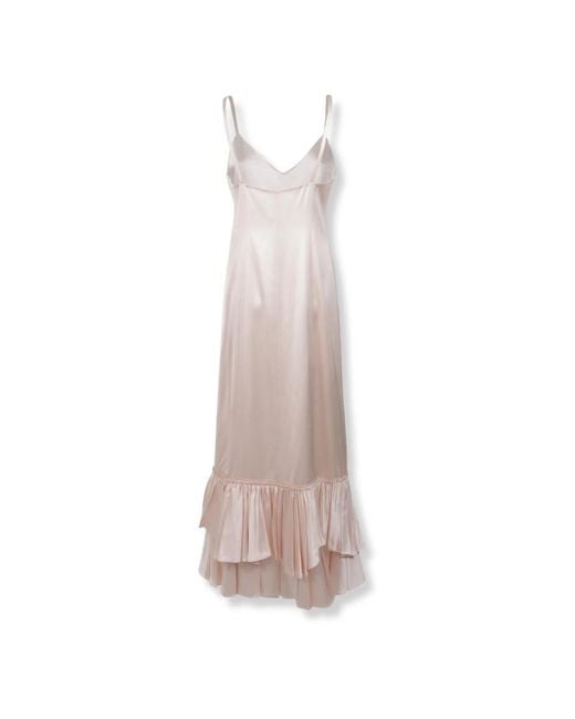 Jil Sander Pink Maxi Dresses