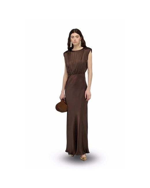 Semicouture Brown Gowns