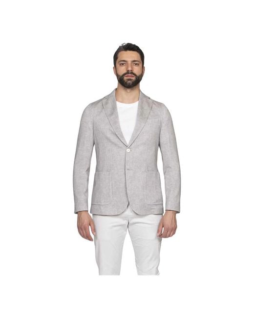 Circolo 1901 Gray Blazers for men