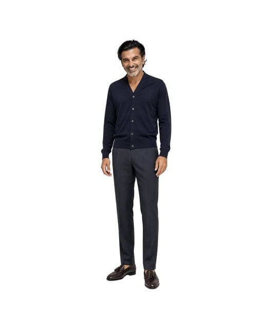 Franzese Collection Blue Cardigans for men