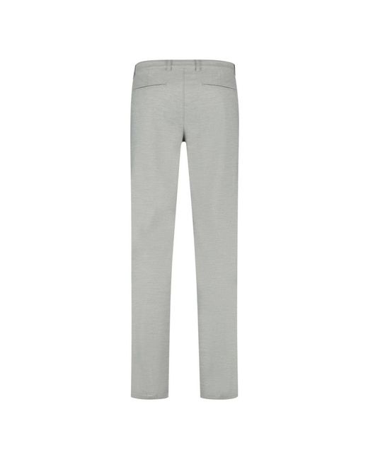 North84 Broeken ,Grijs ,Katoen Elegance Chino in het Gray voor heren
