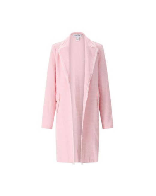 Joseph Ribkoff Pink Single-Breasted Coats