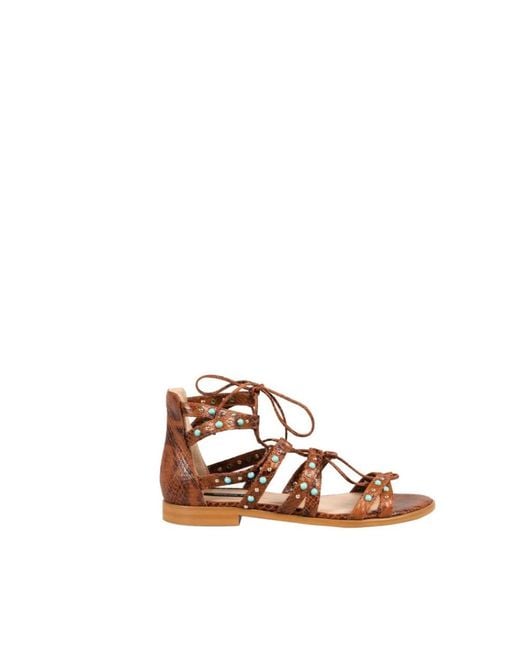 Flat Sandals di Patrizia Pepe in Brown