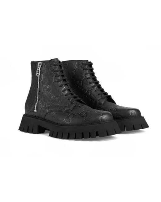 Gucci Black Ankle Boots for men