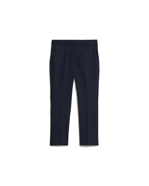 Weekend by Maxmara Blue Cropped Trousers