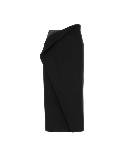 Midi Skirts Jil Sander de color Black