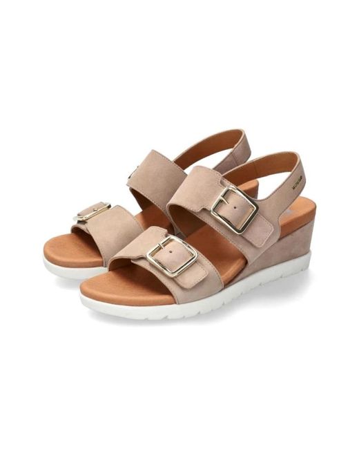 Mephisto White Flat sandals
