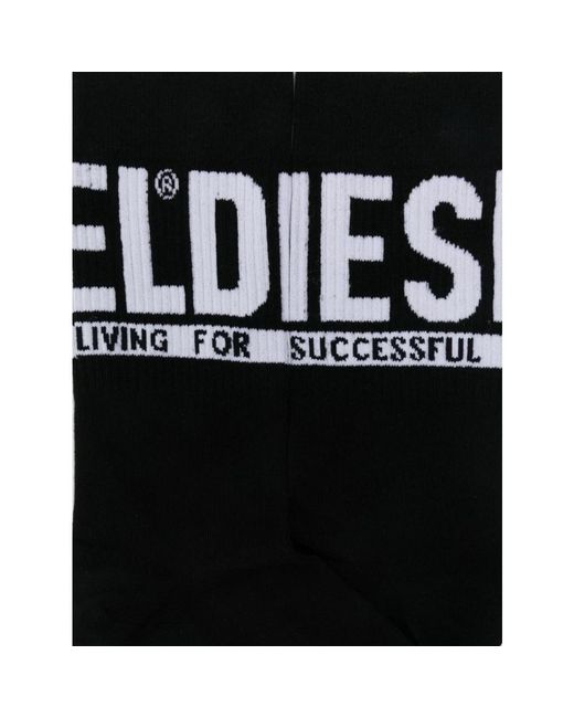 Socks DIESEL de hombre de color Black