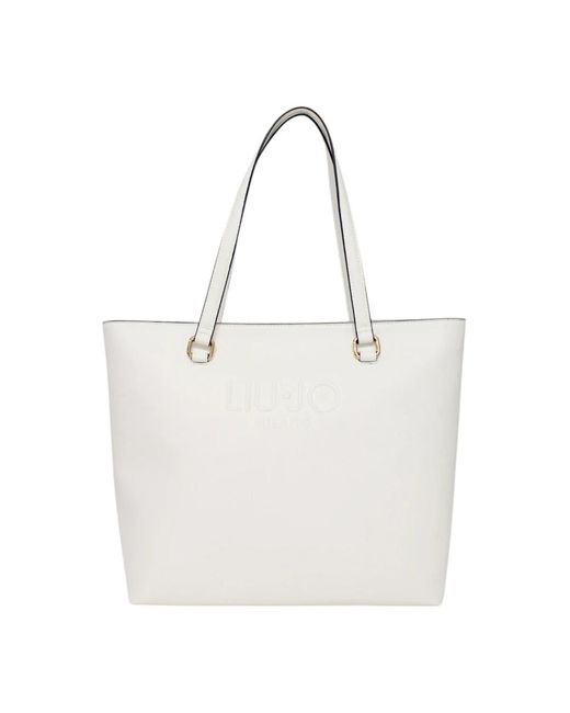トートバッグ LIU JO Woman Tote bags White 2A5013T0300 33801 Liu Jo Tote Bags in White | Lyst