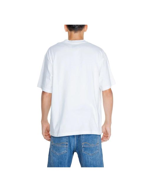 Replay T-Shirts in het White voor heren