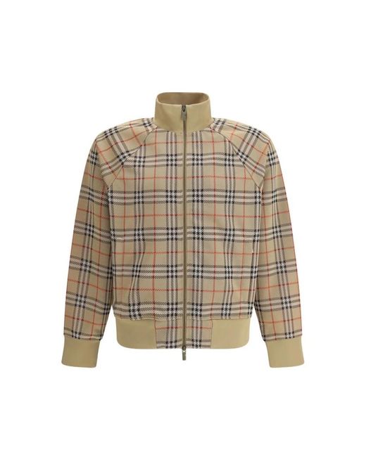 Light Jackets di Burberry in Natural da Uomo