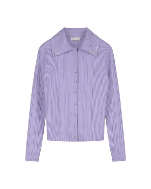 Cardigans FABIENNE CHAPOT en coloris Purple