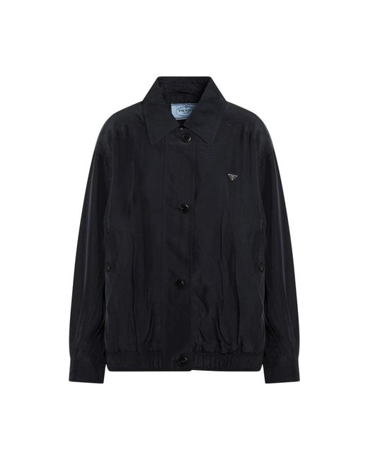 Prada Black Light Jackets