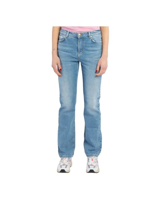 Pinko Blue Straight Jeans