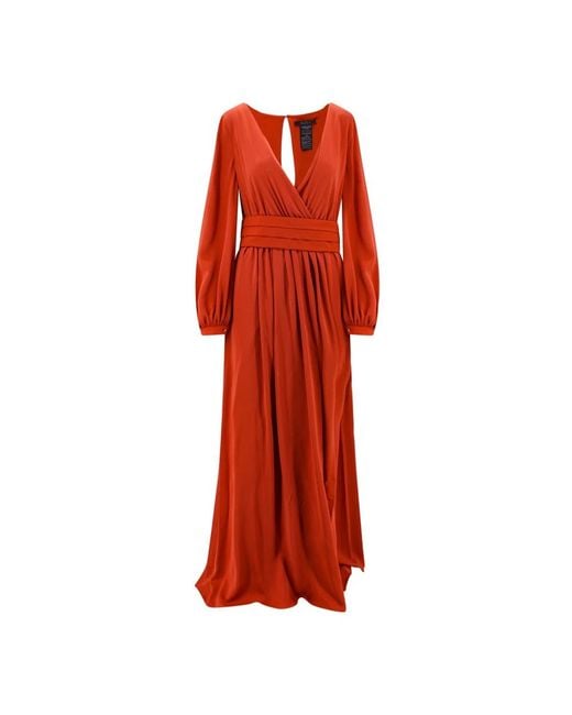 Max Mara Maxi Dresses in het Red