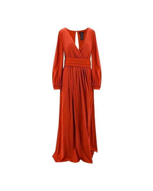 Max Mara Red Maxi Dresses