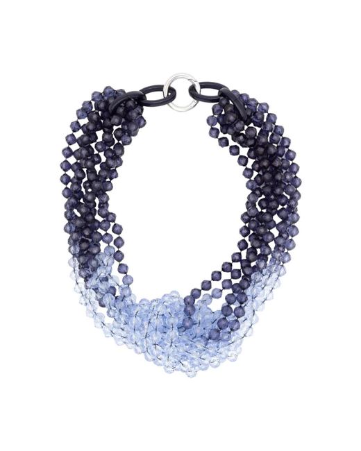 Accessories > jewellery > necklaces Emporio Armani en coloris Blue