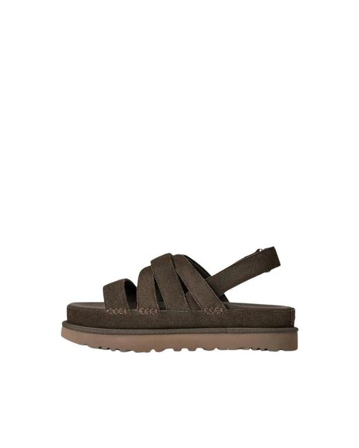 Ugg Brown Flat Sandals