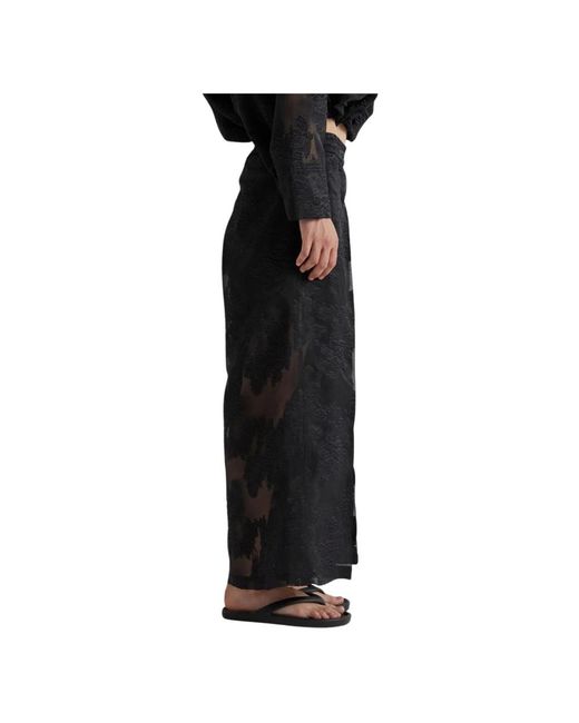 MEIMEIJ Black Wide Trousers