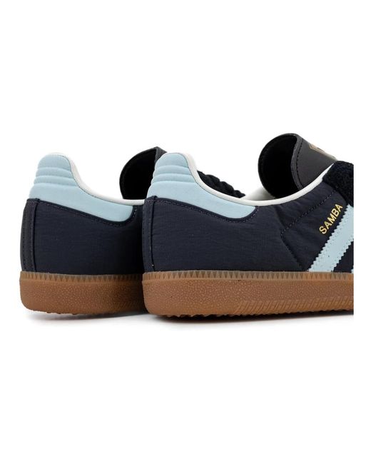 Adidas Blaue samba og sneakers in Blue für Herren