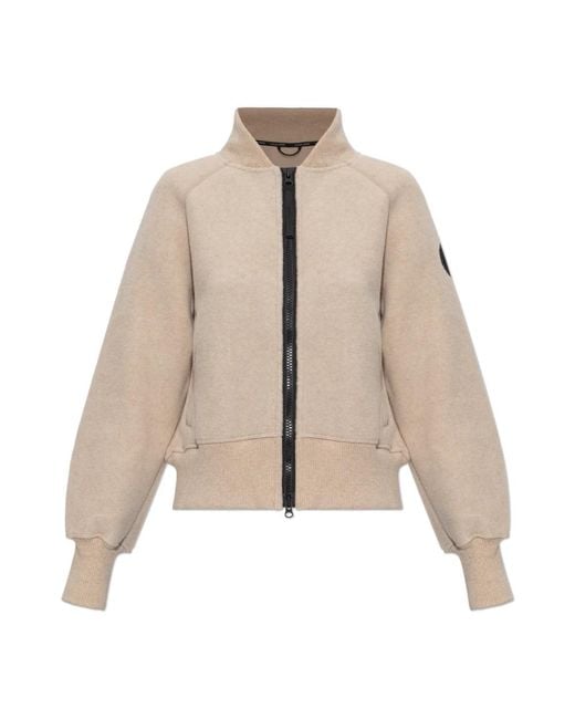 Canada Goose Jassen ,Wol Sierra Fleece Bomber in het Natural
